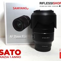 USATO SAMYANG 35MM II F\1.4 PER SONY E-MOUNT