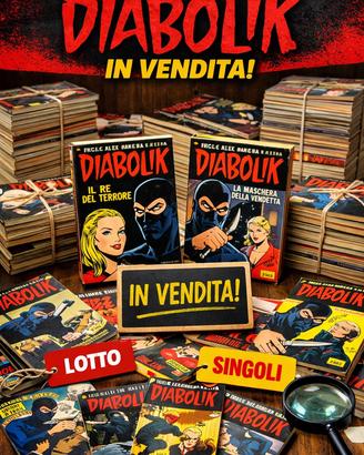 📚 Collezione Fumetti Diabolik!