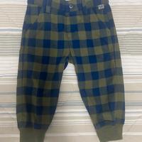 Pantalone bambino Il Gufo a quadri tg. 12mesi