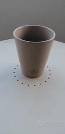 Vaso per piante in ceramica grigio