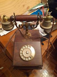 telefono a disco d'epoca