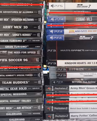 giochi playstation 1 ps1 ps2 ps3 ps4 ps5