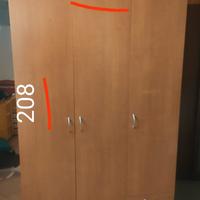 armadio in rovere 