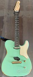 Telecaster relic surf green frassino,palissandro