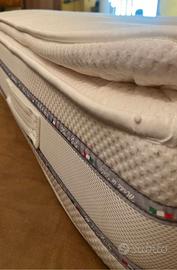 materasso matrimoniale topper integrato