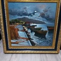 quadro a olio Vittorio Colucci