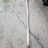 Doppio bastone per tende bianco 200 CM
