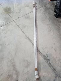 Doppio bastone per tende bianco 200 CM