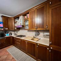 cucina e soggiorno stile classico