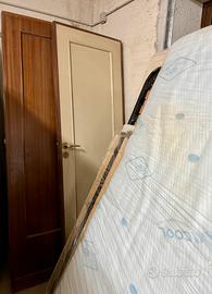 Porte interne anni 70 in mogano