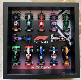 Vetrina Formula 1 per Lego Minifigures 71049