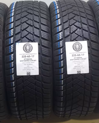 4 GOMME 225 65 17 GT RADIAL A68292