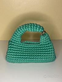 mini loaf bag verde tiffany