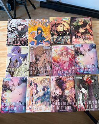 Bakemonogatari - Manga 1-10+variant