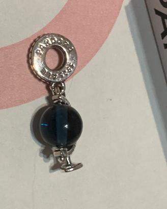 Charm pendente globo blu