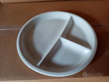 Piatti a tre scomparti