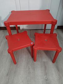 Tavolino e sedie Bimbi