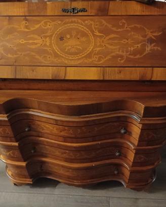 segretarie intarsiata