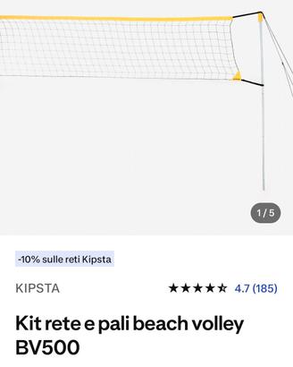 Kit completo rete Volley 