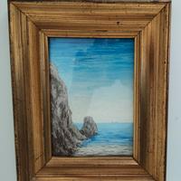 Quadro paesaggio marino