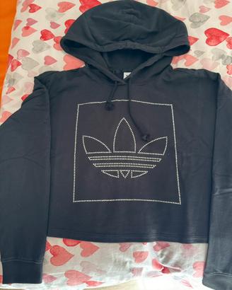 Felpa cropped Adidas