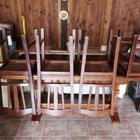 tavolo legno massello allungabile 