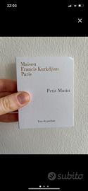 Petit matin Maison Francis Kurkdjian Paris