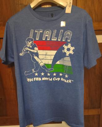 t-shirt  calcio nazionale Italia 