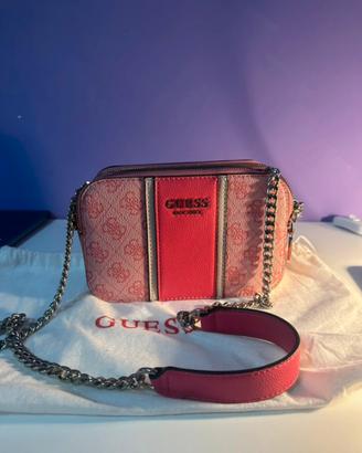 Borsa GUESS tracolla rosa