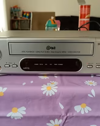 Videoregistratore Vhs 6 testine hifi Lg Lv971d