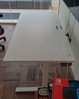 Scrivania bianca ikea 160x80