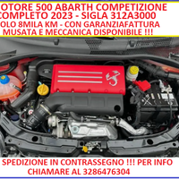 MOTORE COMPLETO  ABARTH 2023 312A3000 8MILA GARANZ