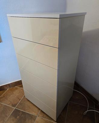 Cassettiera 6 cassetti cm 56 L x 46,5 P x 114 h