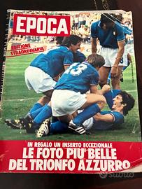 Giornale Epoca del 23 luglio 1982 Italia Mondiale