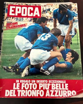 Giornale Epoca del 23 luglio 1982 Italia Mondiale