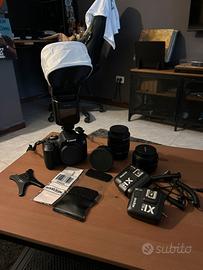 Macchina fotografica reflex 2000D canon FULL SET