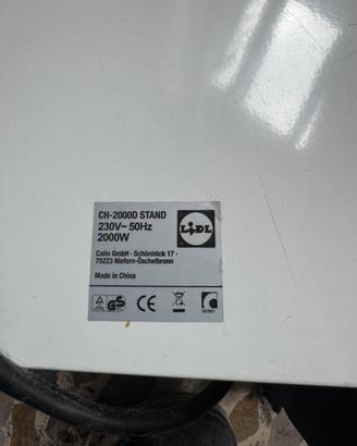 Sermosifone elettrico 2000w
