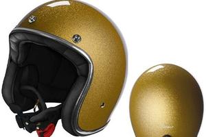 CASCO JET VINTAGE MOTO CUSTOM CAFE' RACER VESPA ST