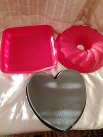 Set di tre stampi Torte in silicone
