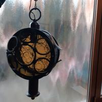 Lampadario in metallo stile industriale n°5 