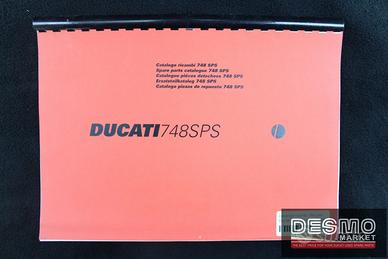 catalogo ricambi ufficiale Ducati 748 sps anno 199