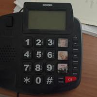 Telefono fisso Brondi per anziani 