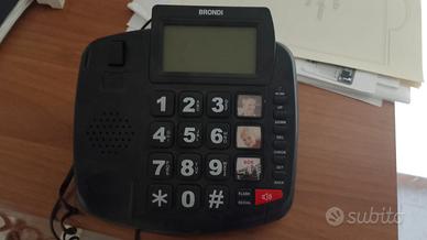 Telefono fisso Brondi per anziani 