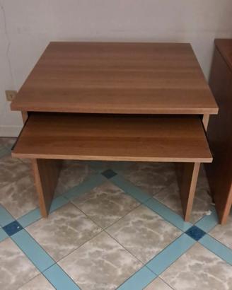 Tavolo con cassetto porta computer- mai usato