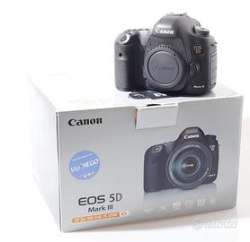 FOTOCAMERA DIGITALE REFLEX FF CANON 5D MK 3. CORPO