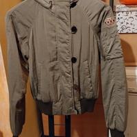 Giubbino verde militare 