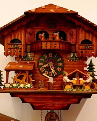 Orologio a cucù originale Foresta Nera