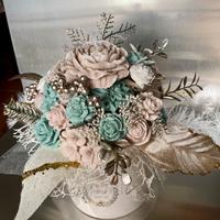 Bouquet decorativo artigianale – Pezzo unico