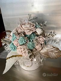 Bouquet decorativo artigianale – Pezzo unico