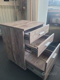 cassettiera per cameretta/studio